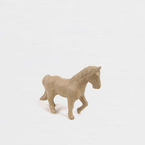 Caballo Pequeño de Cartón Decopatch