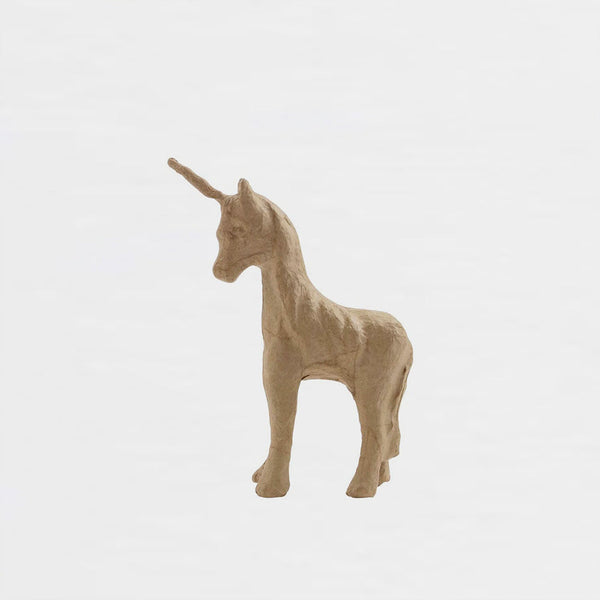 Unicornio Pequeño para Decorar de Cartón Décopatch