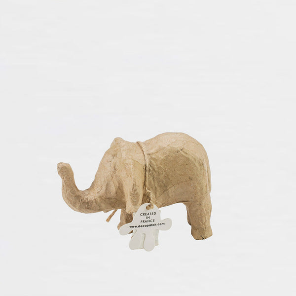Elefante Pequeño para Decorar de Cartón Décopatch