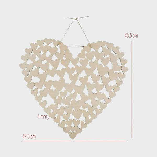 Corazón de Corazones 27x25cm ARTEMIO (1)