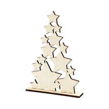 Figura Decorativa Árbol Navidad Estrellas (1)