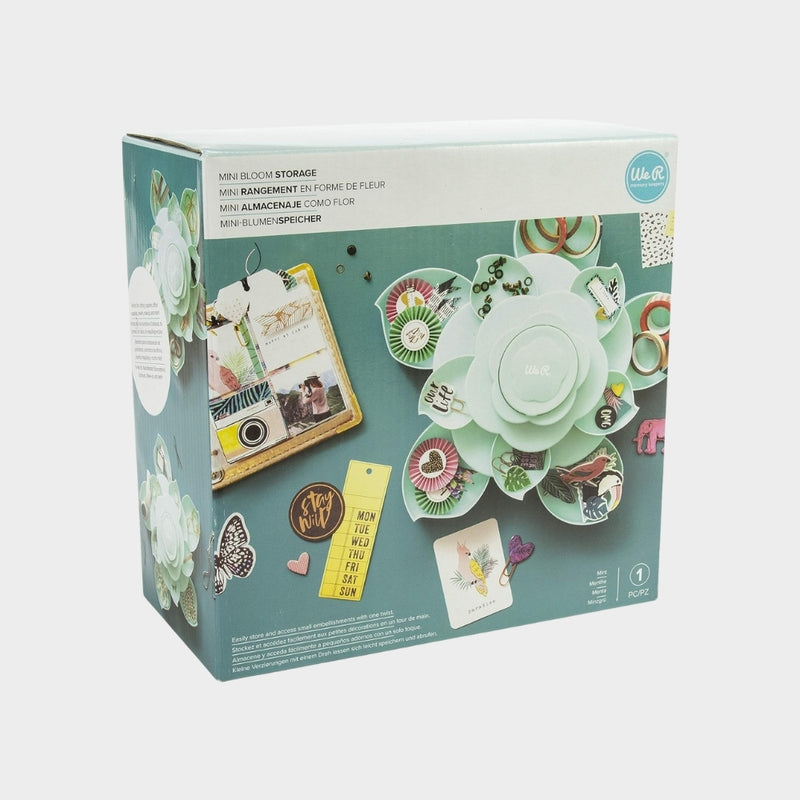 Organizador Mini Bloom Verde Mint We R Makers (5)