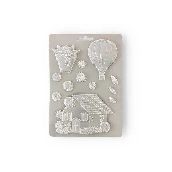 Molde Flexible A5 Casa Welcome Home Stampería (1)