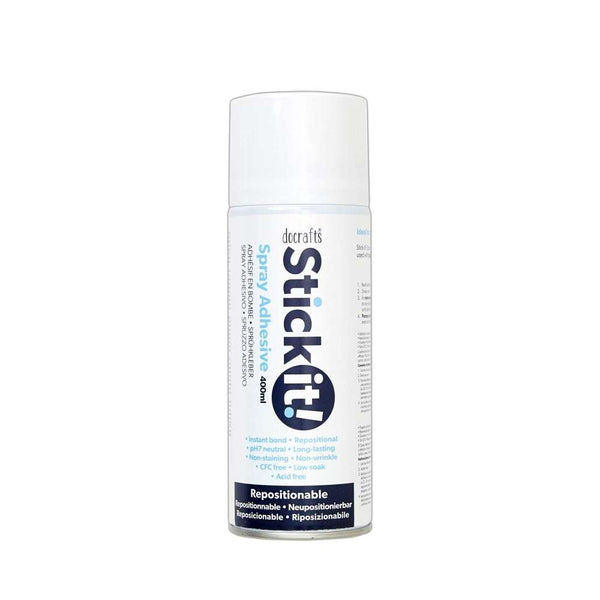 Spray Adhesivo Reposicionable 400ml Docrafts