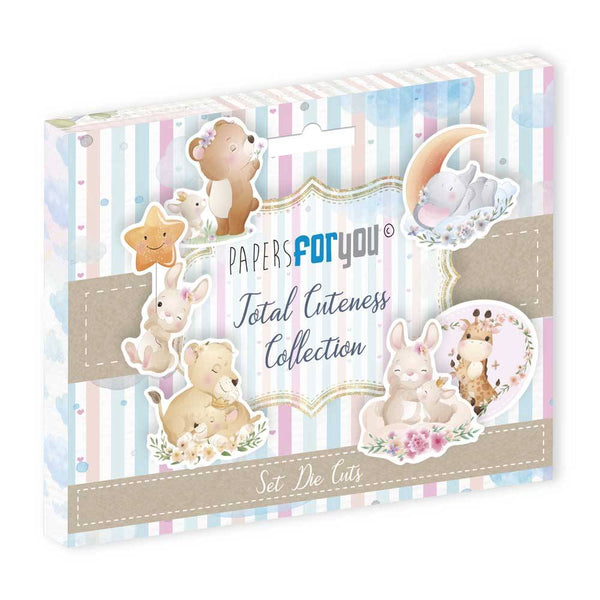 Die Cuts  21pzs 300gr Total Cuteness