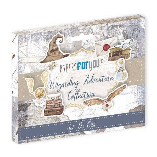 Die Cuts Harry Potter 28 pzs 300gr Wizarding Adventure