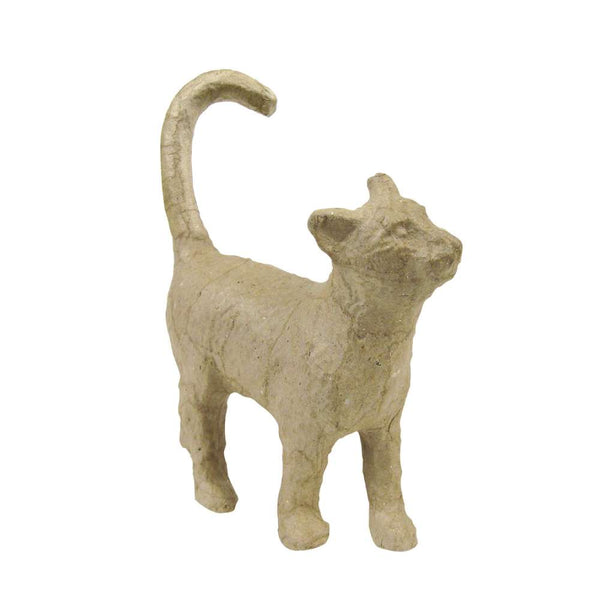Gato Andando Cartón Décopatch