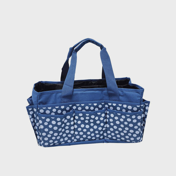 Bolsa Almacenamiento Mediana Topos Azul Artemio