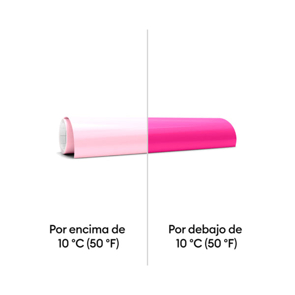Vinilo Adhesivo Colour Change Frío Rosa Claro Cricut (1)