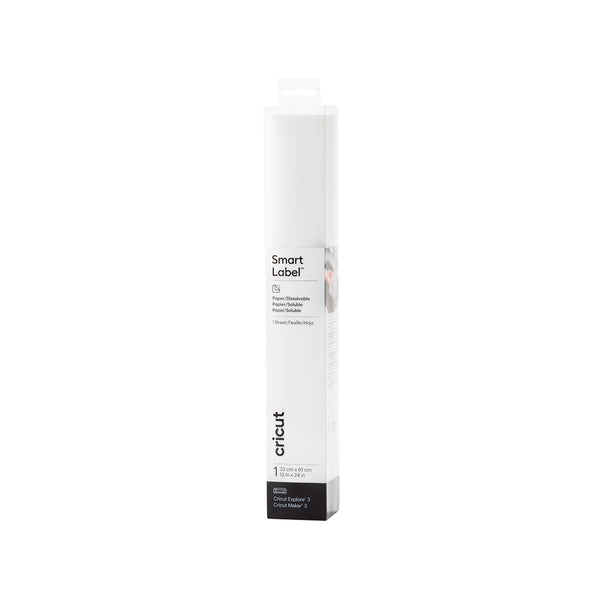 Papel Soluble al Agua Smart Label Paper 33x61 Cricut