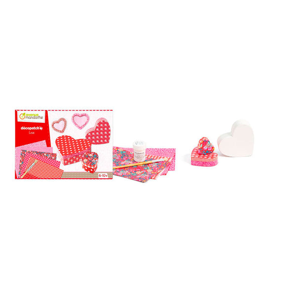 Caja Creativa Décopatch Amor Avenue Mandarine (1)