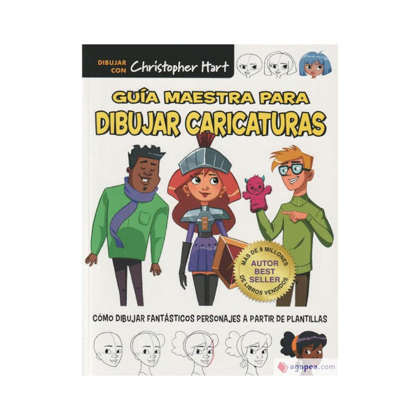 Libro Guia Maestra Dibujar Caricaturas El Drac