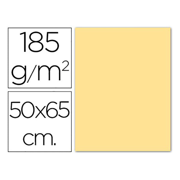 Cartulina Iris Crema 50x65 185gr Canson