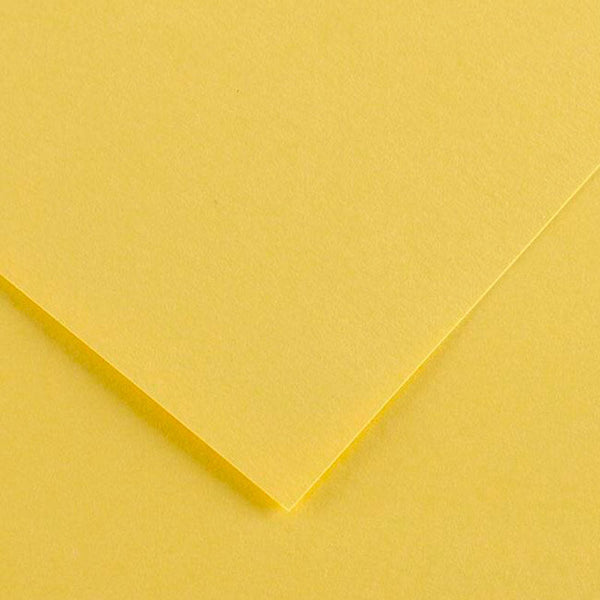 Cartulina Iris Amarillo Limon 50x65 185gr Canson