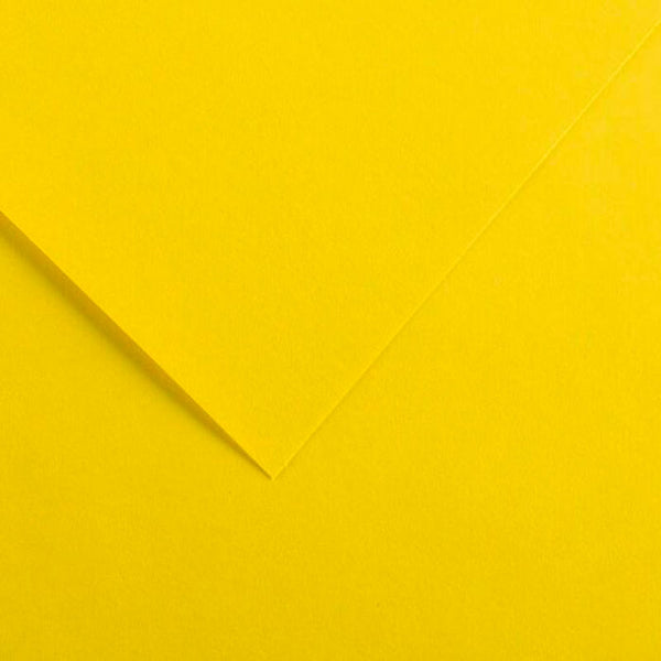 Cartulina Iris Amarillo Canario 50x65 185gr Canson