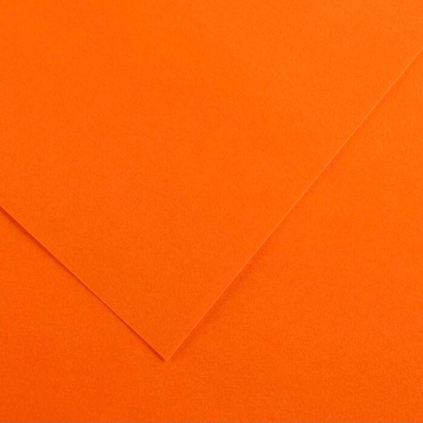 Cartulina Iris Naranja 50x65 185gr Canson