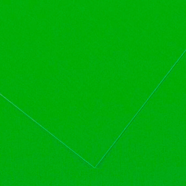Cartulina Iris Verde Fluor 50x65 185gr Canson