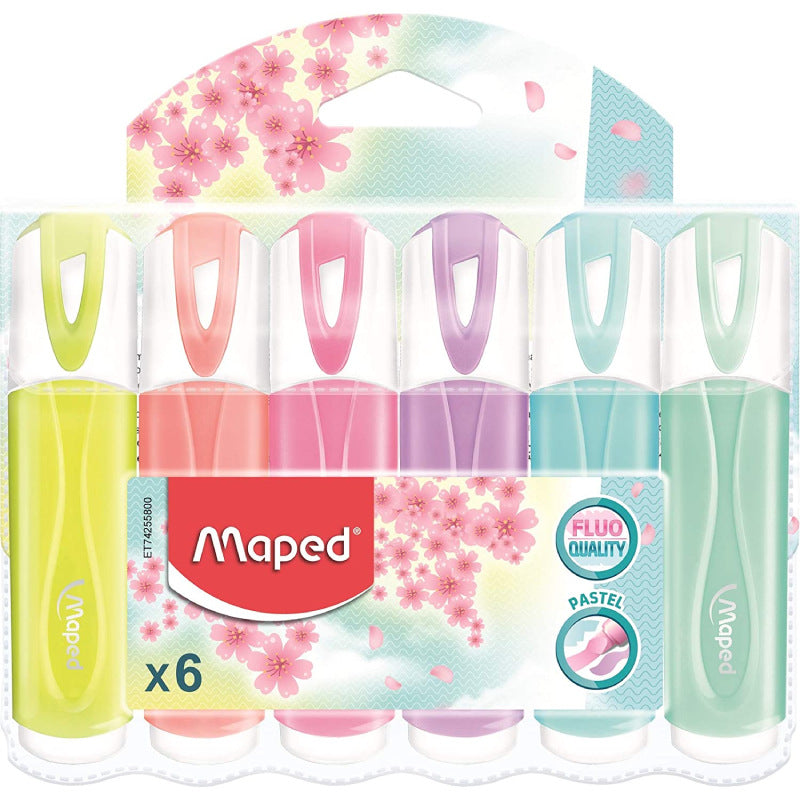 Estuche 6 Marcadores Classic Pastel MAPED