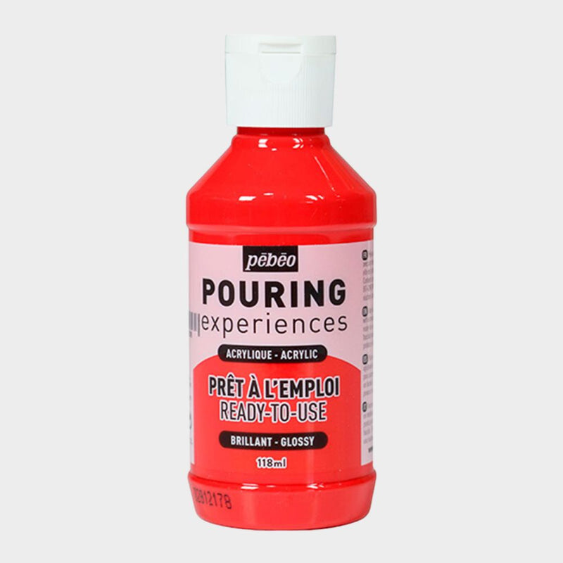 Pouring Magenta Rojo