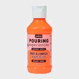 Pouring Naranja Fluorescente