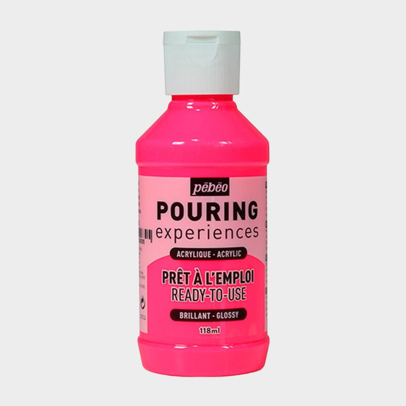 Pouring Rosa Fluorescente