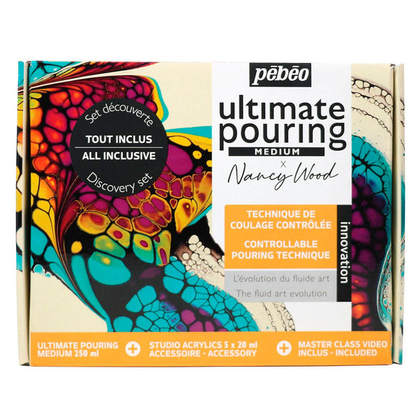 Set Ultimate Pouring Nancy Wood Pebeo (1)