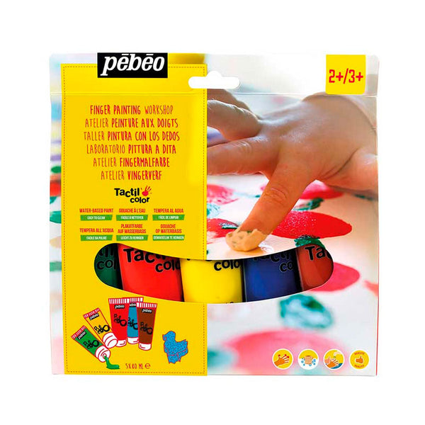 Kit Iniciación Pintar con las Manos Pebeo