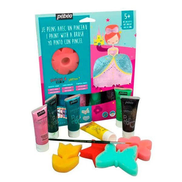 Kit Gouache para niños Princesa Primacolor