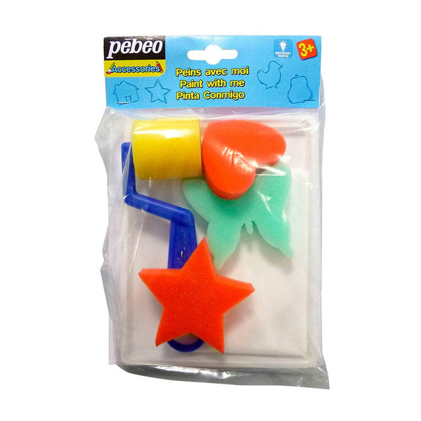 Kit de Accesorios de Pintura para Niños Pebeo
