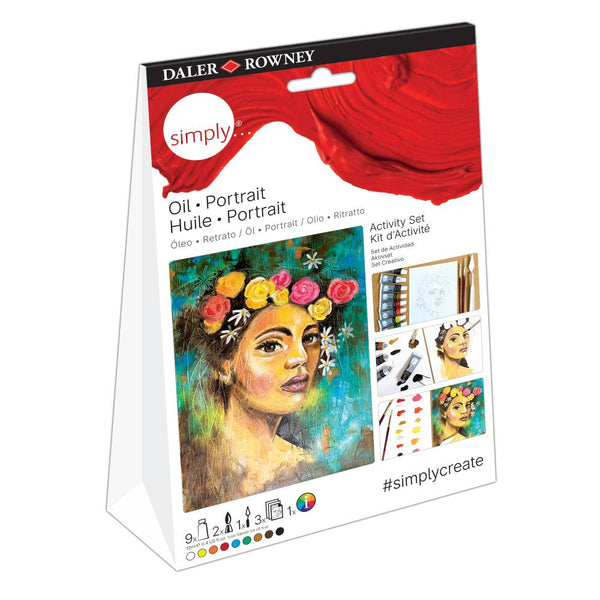 Set Óleo Activity Simply Daler Rowney