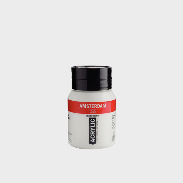 Pintura Acrilica Amsterdam 500ml & Blanco Cinc-104