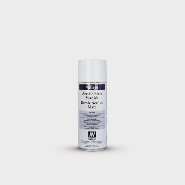 Barniz Spray Mate 400ml Vallejo