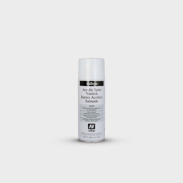 Barniz Spray Satinado 400ml Vallejo