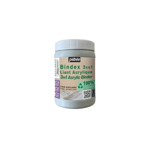 Bindex Acrílico 3 en 1 Studio Green 225ml Pebeo