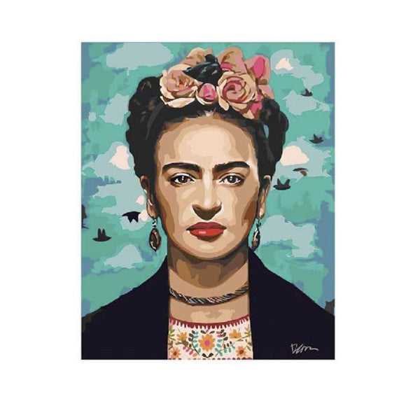 Pintar por Números Frida Kahlo