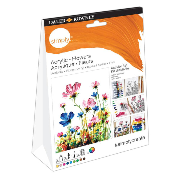 Set Acrílico Activity Simply Daler Rowney