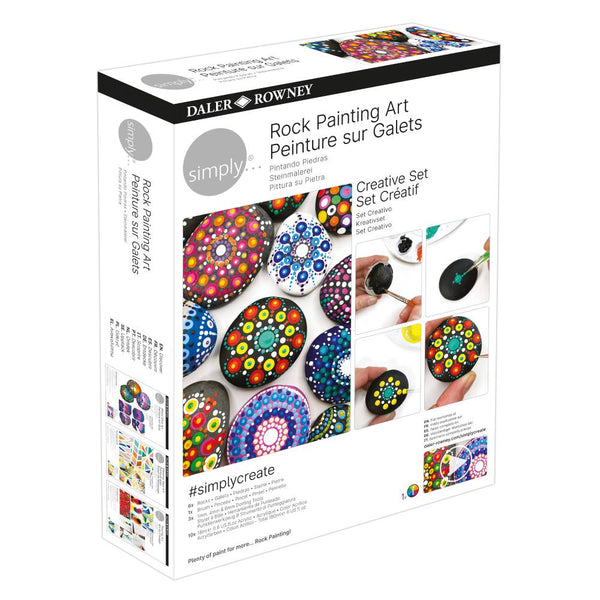 Set Rock Painting Simply Daler Rowney