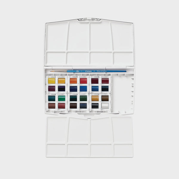 Caja 24 Acuarelas Cotman Painting Plus Winsor & Newton