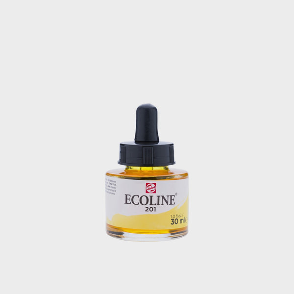 Acuarela Líquida 30ml Ecoline Talens & Ecoline Amarillo Claro 201