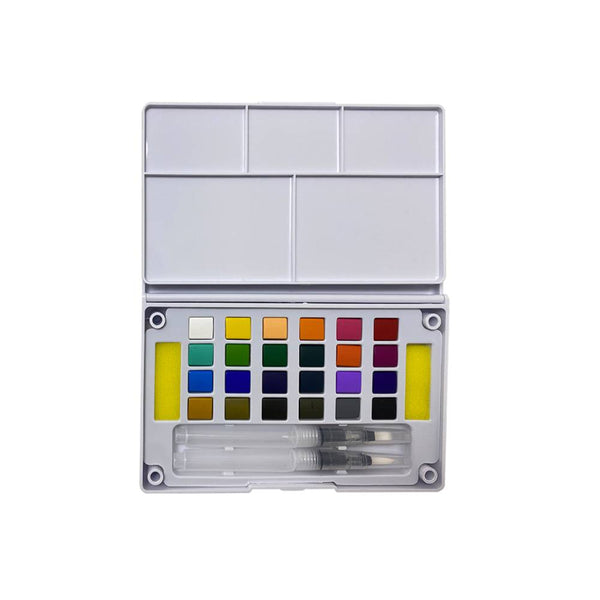 Caja Pocketbox Acuarelas 24 Colores