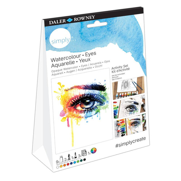 Set Acuarela Activity Simply Daler Rowney