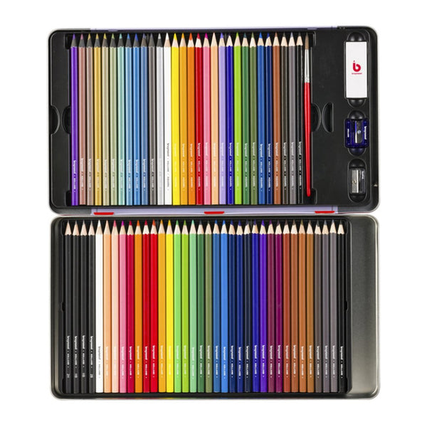 Caja Metálica 70 Lápices Dibujo Aniversario Bruynzeel (1)