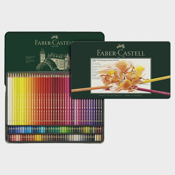 Caja 120 Lápices Polychromos Faber Castell (2)