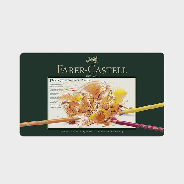 Caja 120 Lápices Polychromos Faber Castell