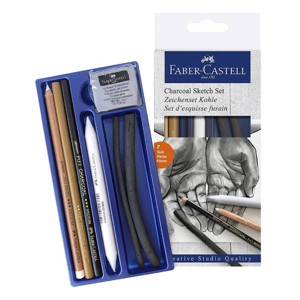 Set Dibujo Carboncillo Creative Studio Faber Castell