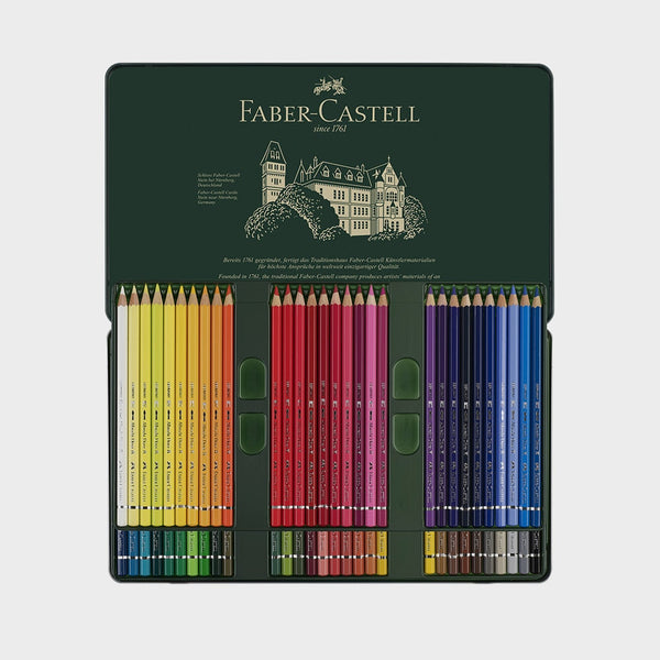 Estuche Metal 60 Lápices Acuarelables Albrecht Dürer Faber Castell