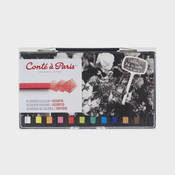 Caja Carrés 12 Colores Surtidos Conté à Paris
