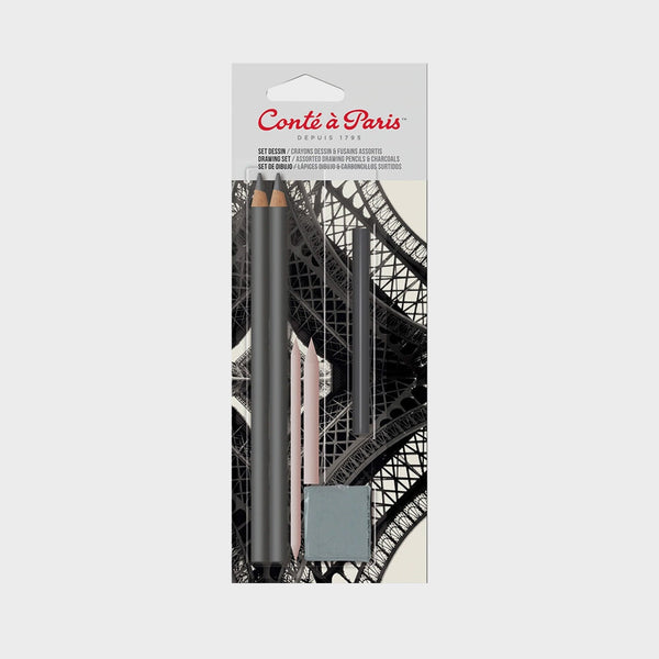 Set de Dibujo de Dibujo y Carboncillos Conté à Paris