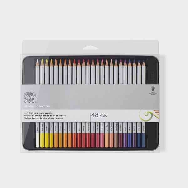 Caja de 48 Lápices de Colores Winsor & Newton Studio Collection