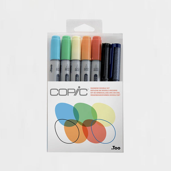 Rotuladores Copic Ciao Rainbow Doodle Kit